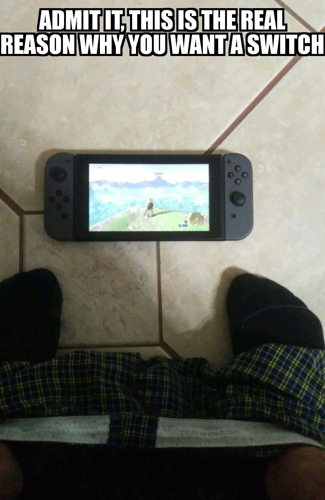 Nintendo Switch. - meme