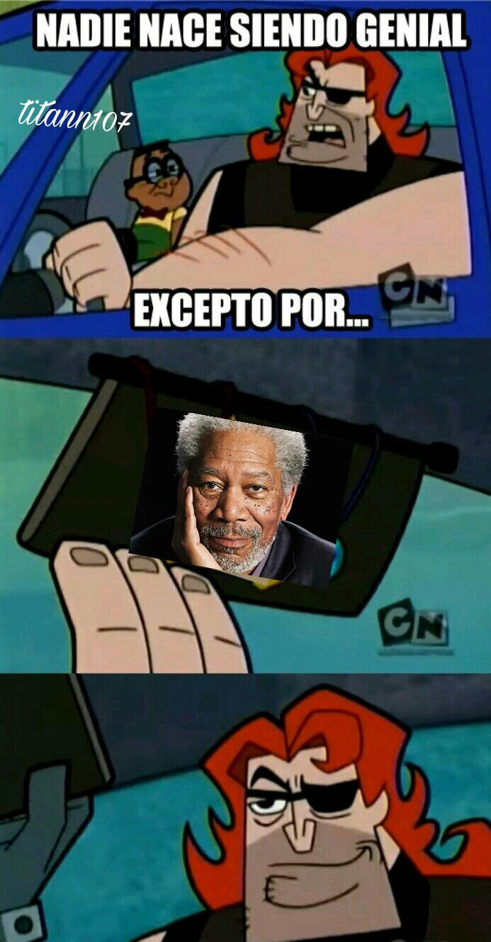 Morgan Freeman <3 - meme