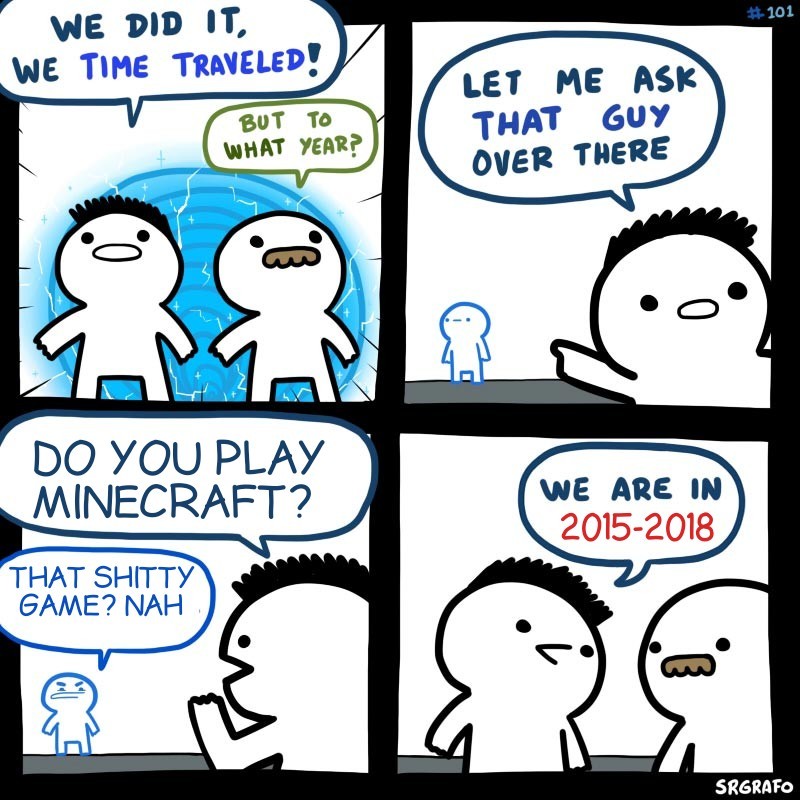 Poor minecraft :'( - meme