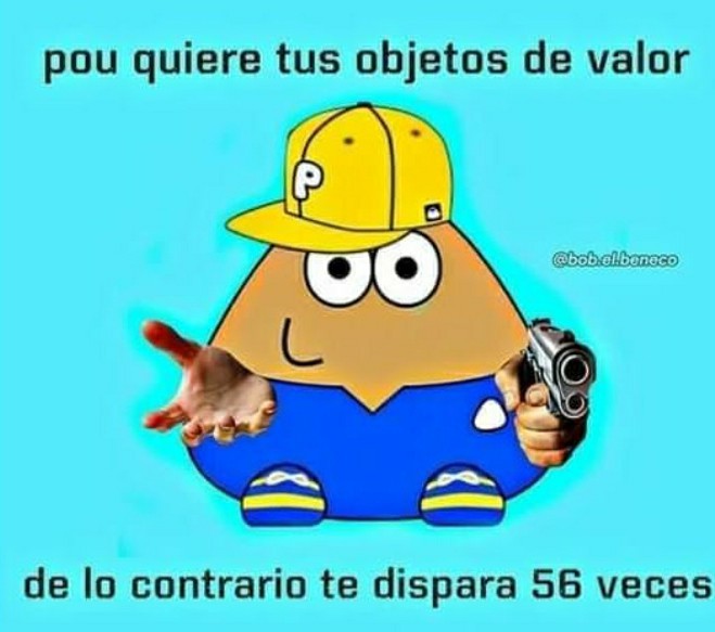 pou - Meme by delicinha. :) Memedroid