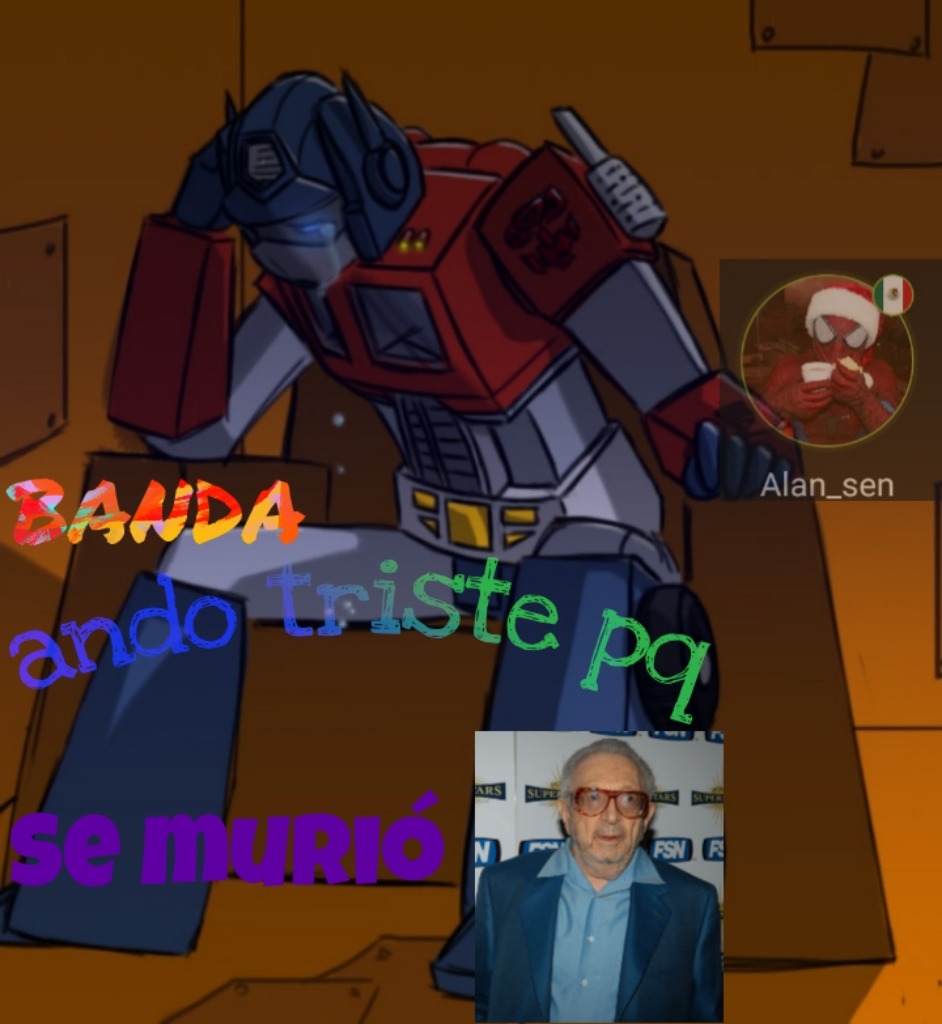 Se murió el creador de Transformers :'( - meme