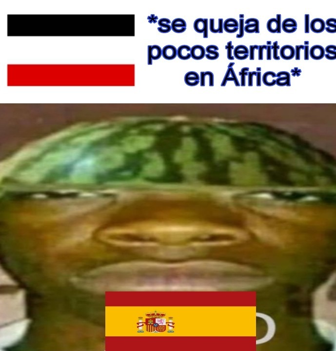 España tenía una mierda - meme