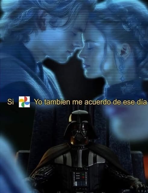 Sí google fotos yo también me acuerdo de ese día - meme