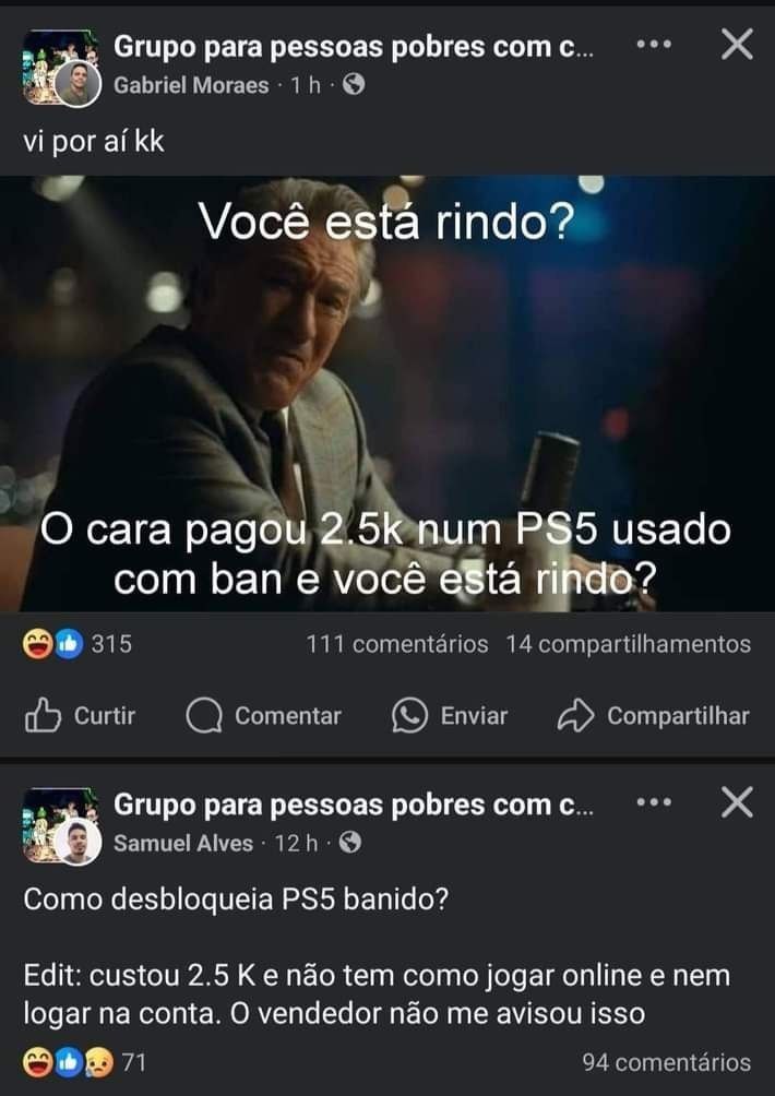 Você está rindo? - meme