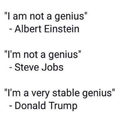 Is Trump a genius?