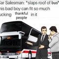 If you don't thank the bus driver you'll die in 7 days.
