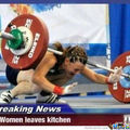 When women leave the kitchen