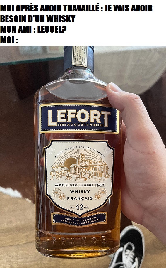 Whisky Lefort - meme