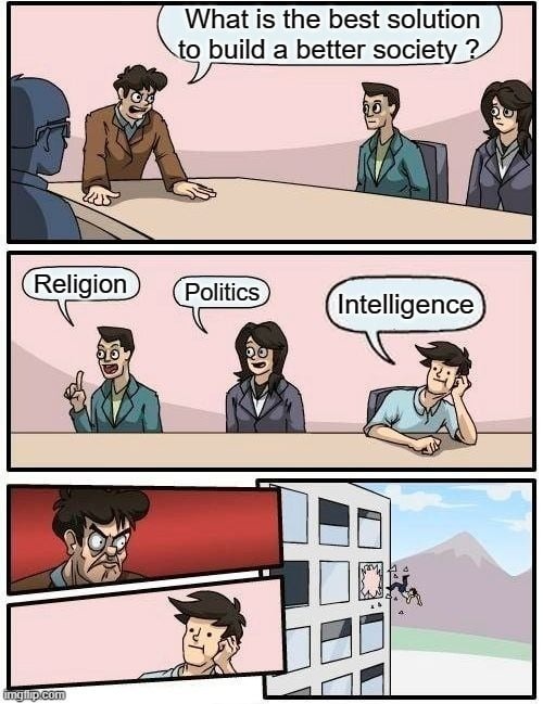 Intelligence - meme