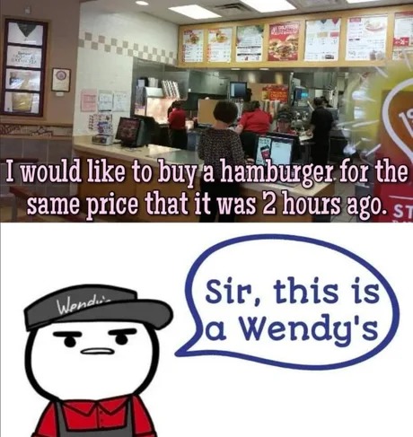 Wendy's price meme