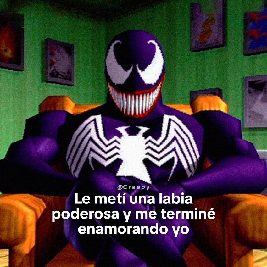 Le metí tremenda labia y terminé cayendo yo. Clásico - meme