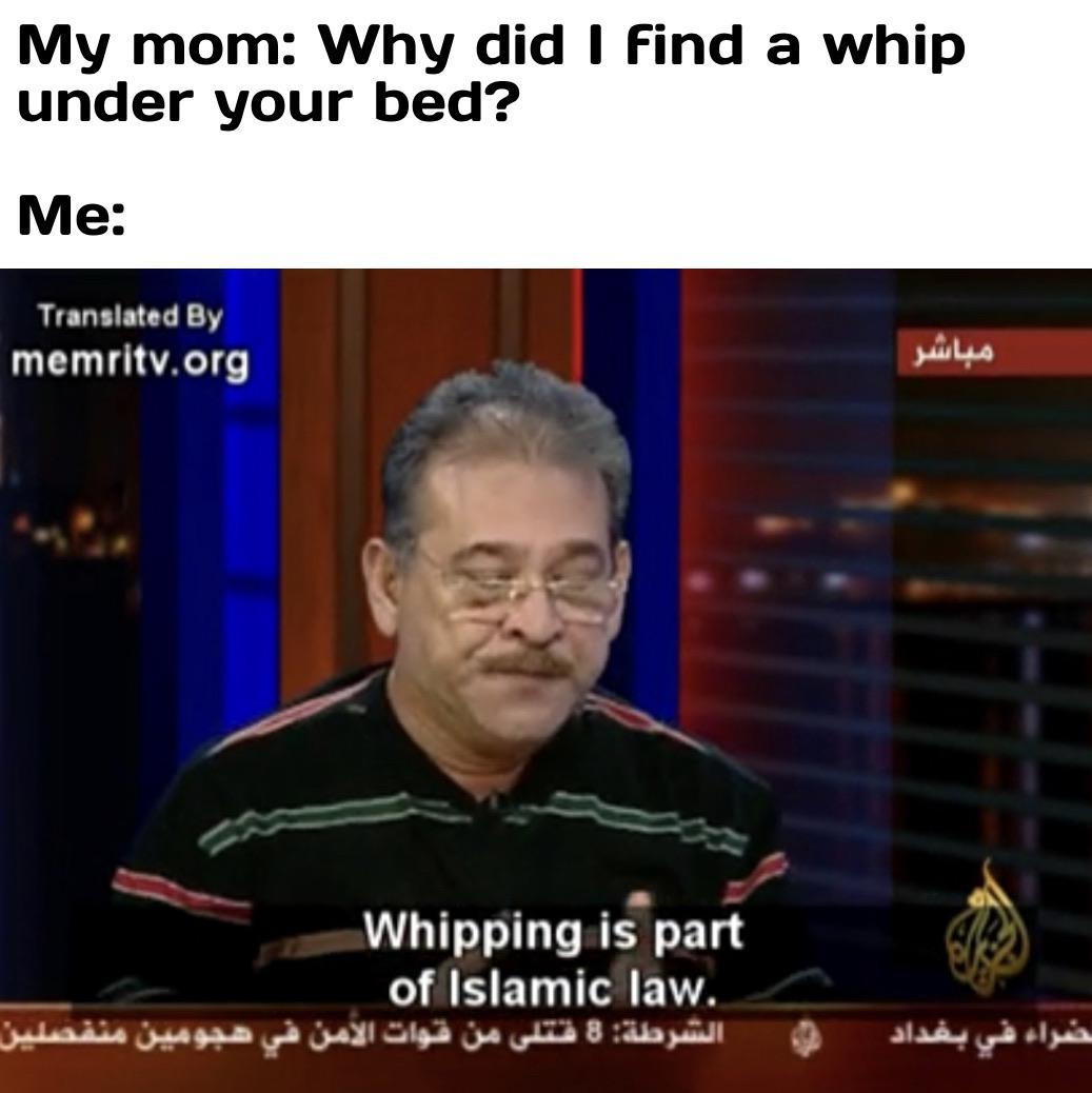 Allah's mercy upon Saddam Hussein - meme