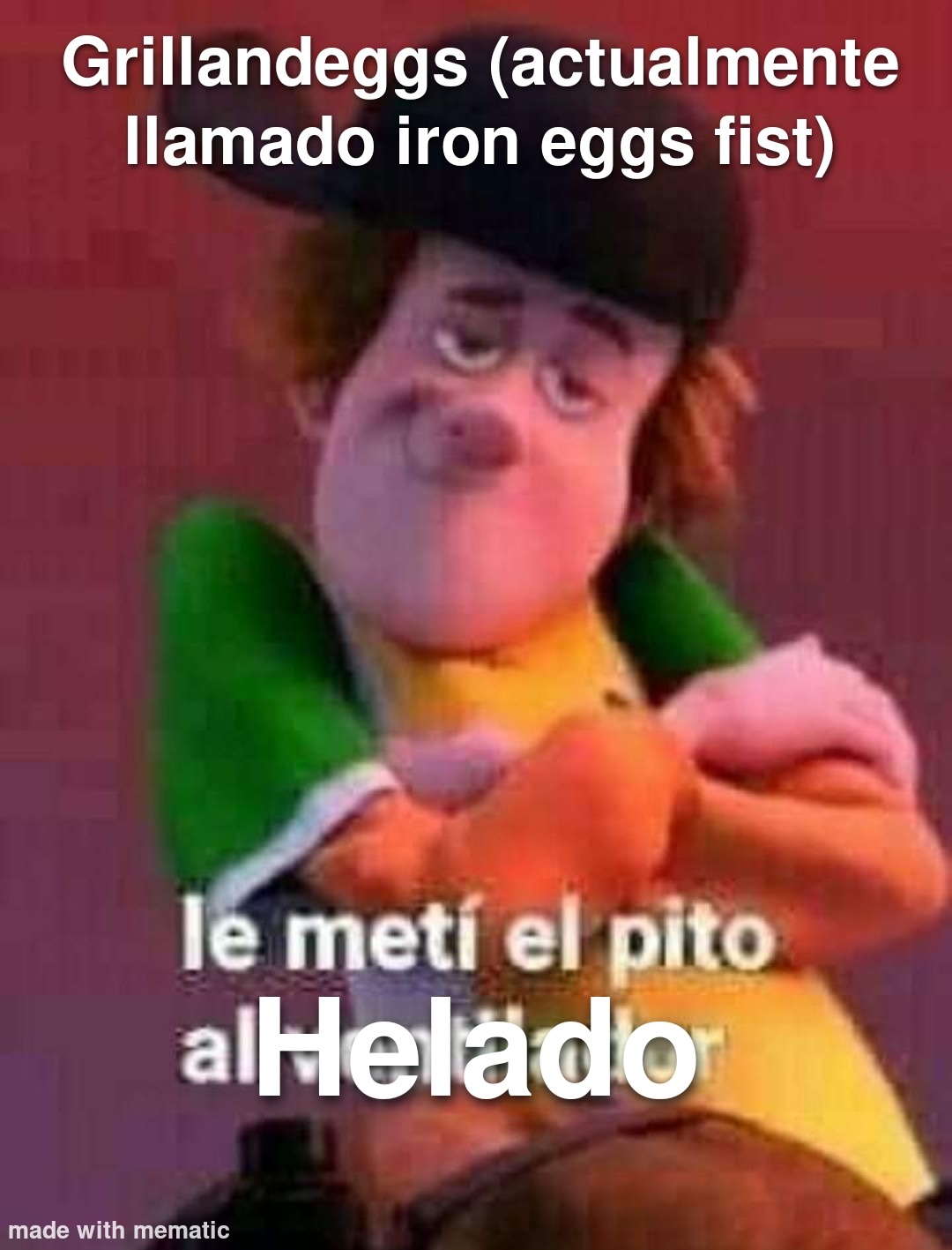 Grill and eggs volvio - meme