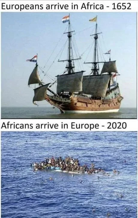 Africa vs Europe - meme