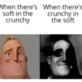 Crunchy in the soft