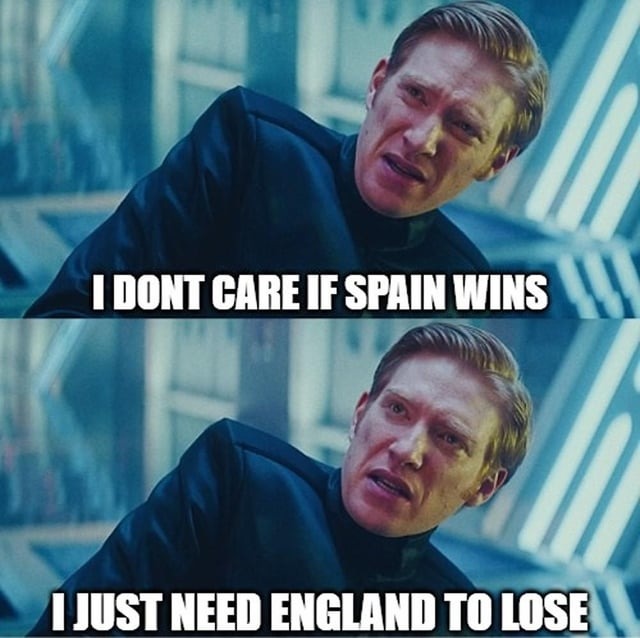 Euro 2024 Spain vs England meme
