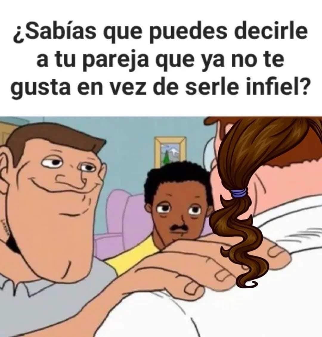 no sean infieles - meme
