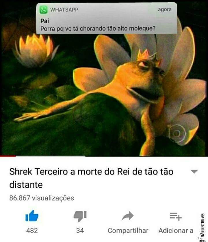 shrek triste meme