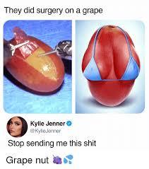 Grape plastic surgery - meme