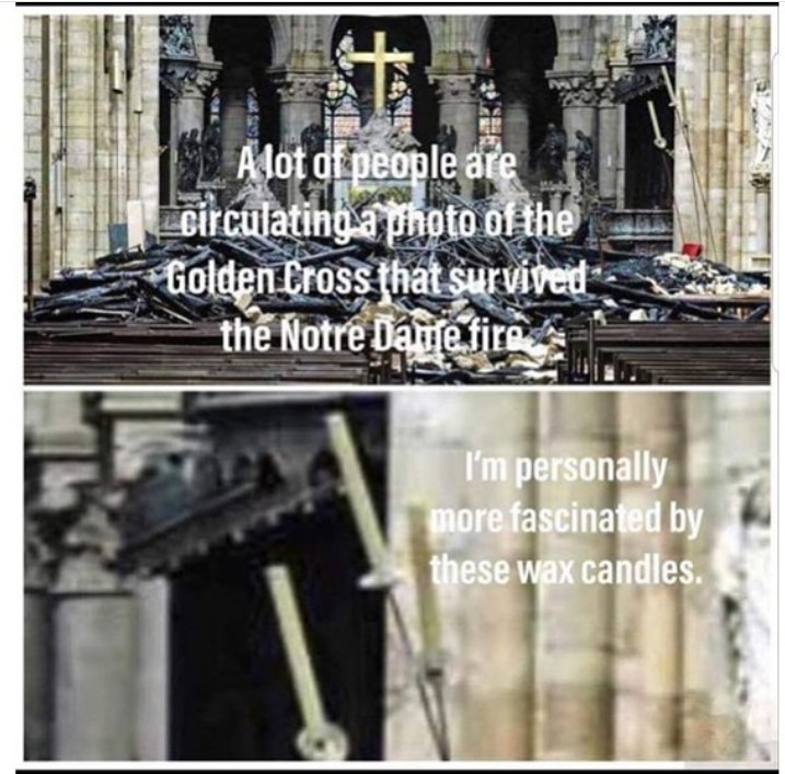 Fire OOF Candles - meme