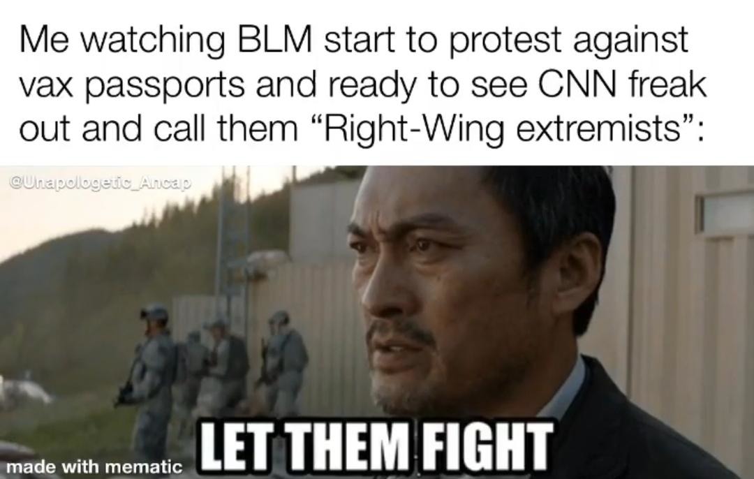 Blm right wing terrorists - meme