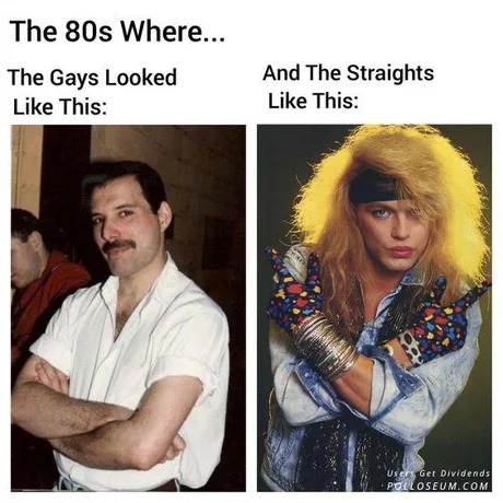 The'80s where - meme