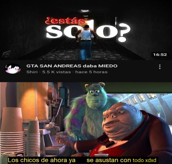 Proximamente: gta advance daba miedo - meme