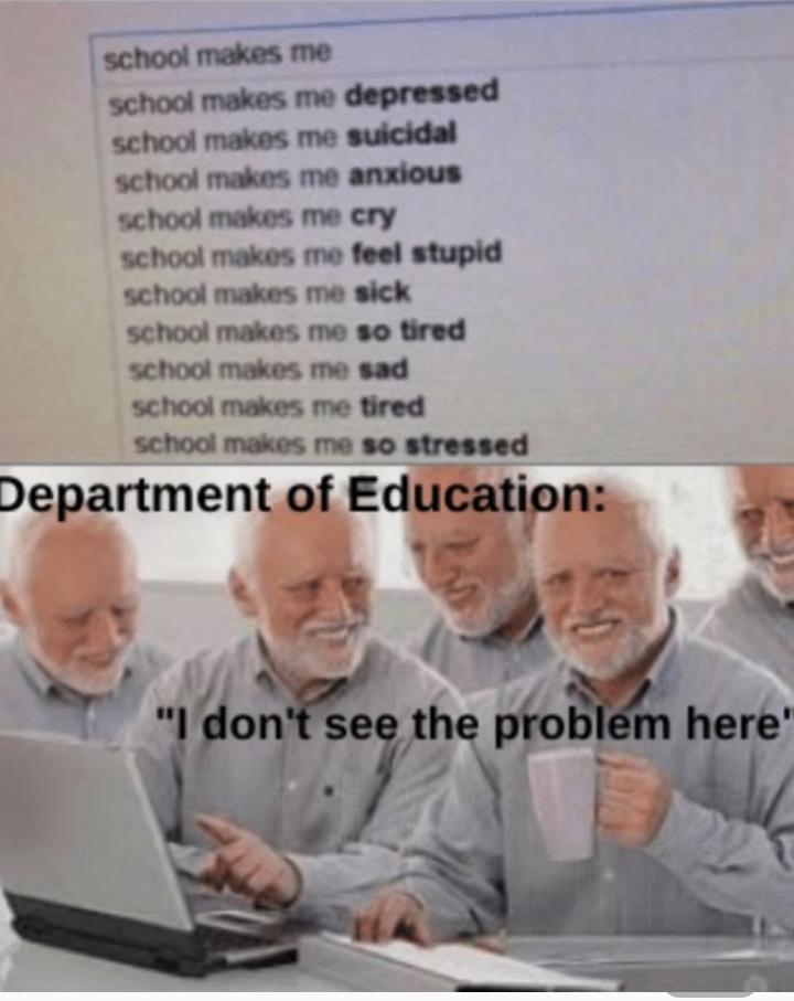 Damnn teachers - meme