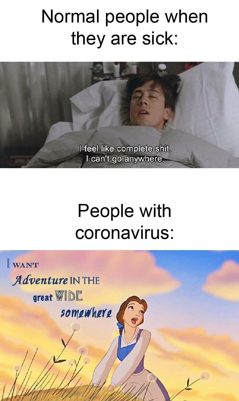 Corona be like - meme
