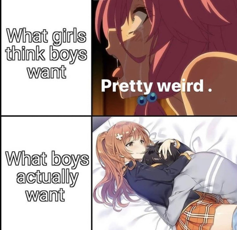 is it too much to ask for both? - meme