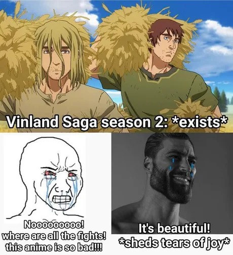 Vinland saga season 2 - meme