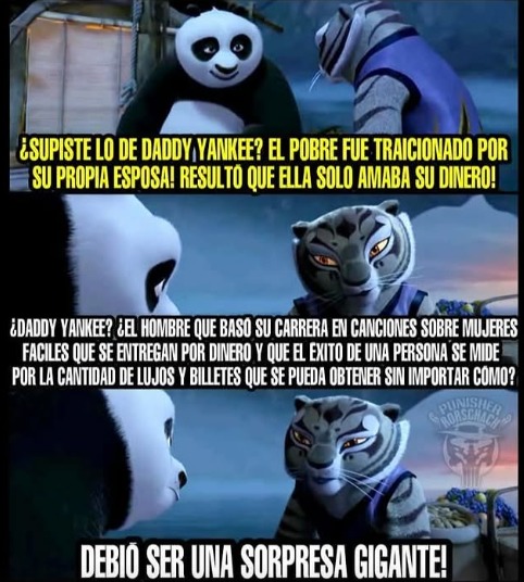 meme de Daddy Yankee y su exmujer