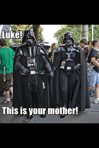 Luke essa é sua mãe - meme