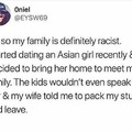 Racist family