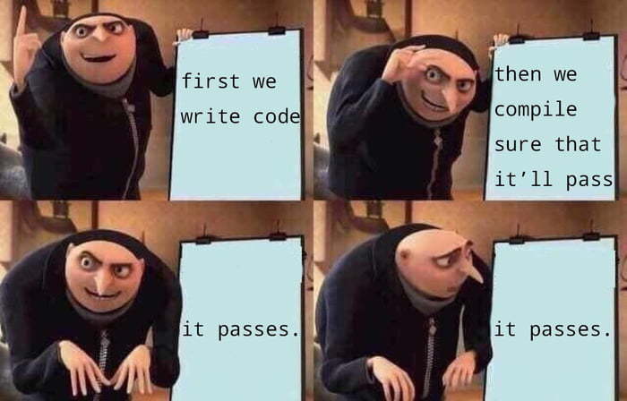 Coder's life - meme