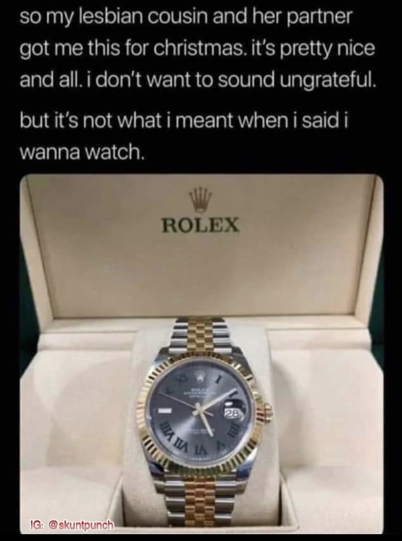 Rolex - meme