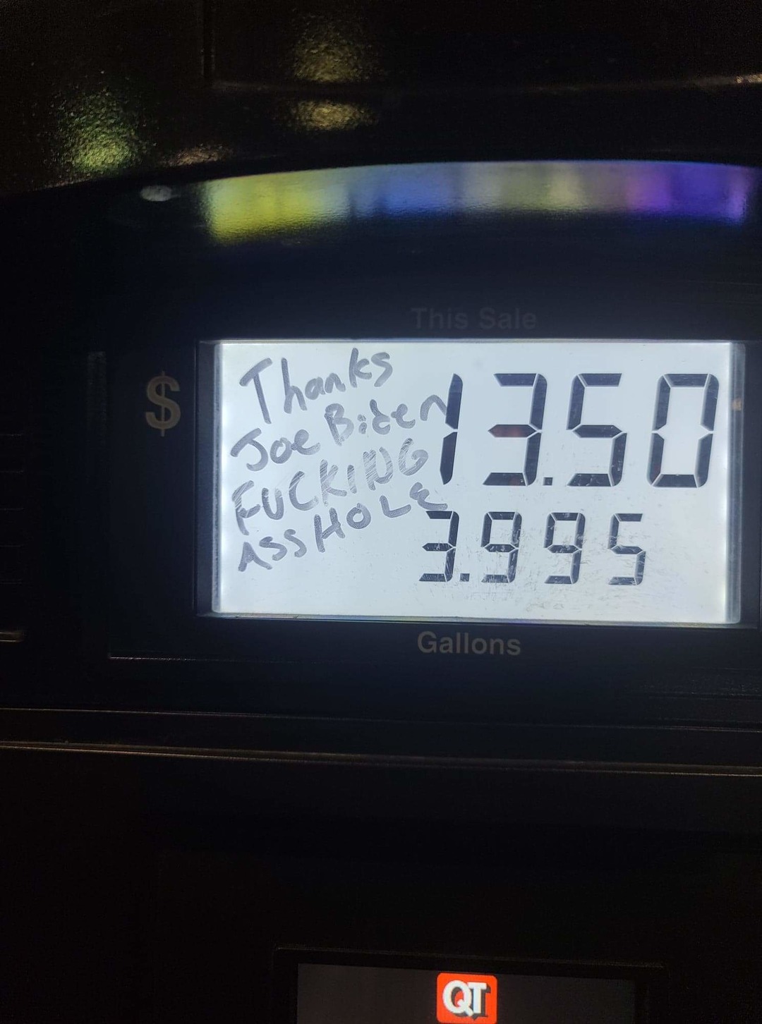Spotted at a gas station nearby.. - meme
