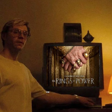 The Rings of power x Dahmer - meme
