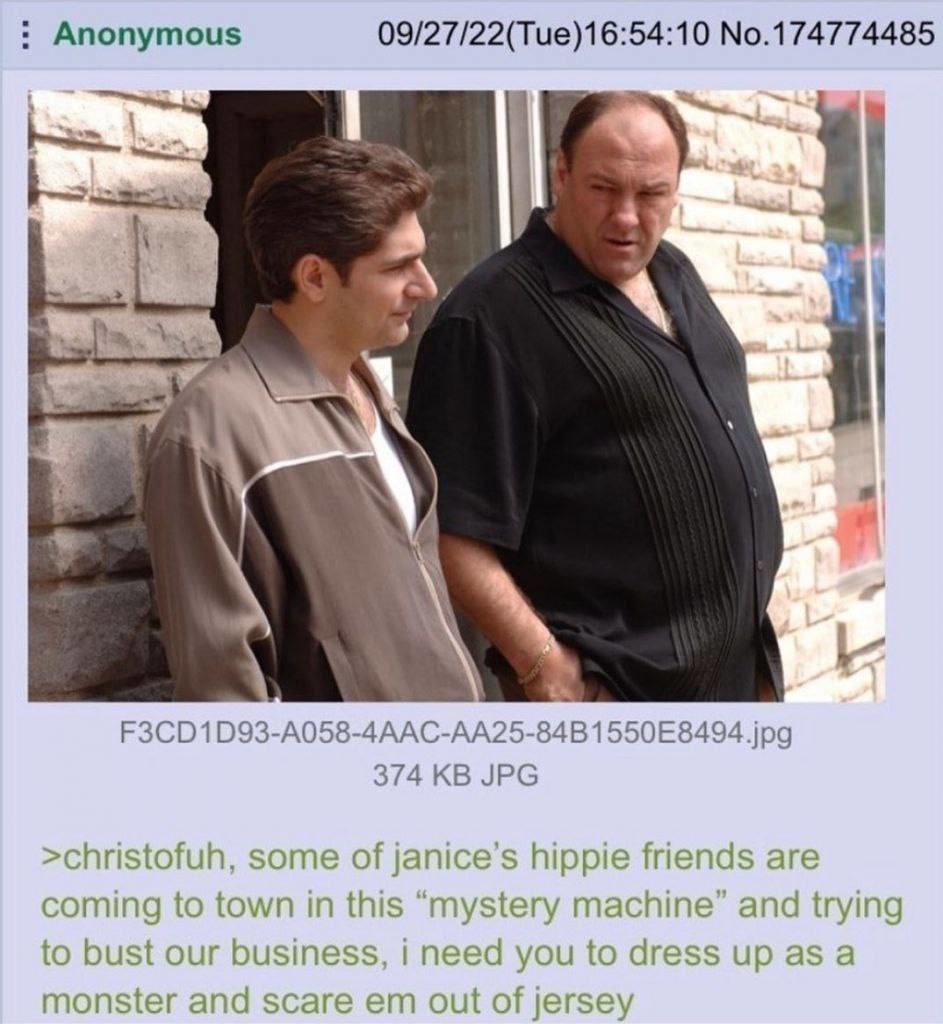 scrapped "The Sopranos" plot - meme