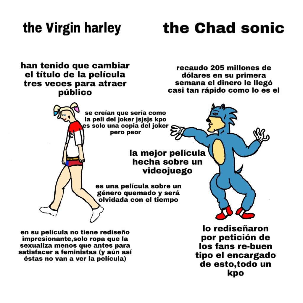 Otro Chad vs virgin - meme
