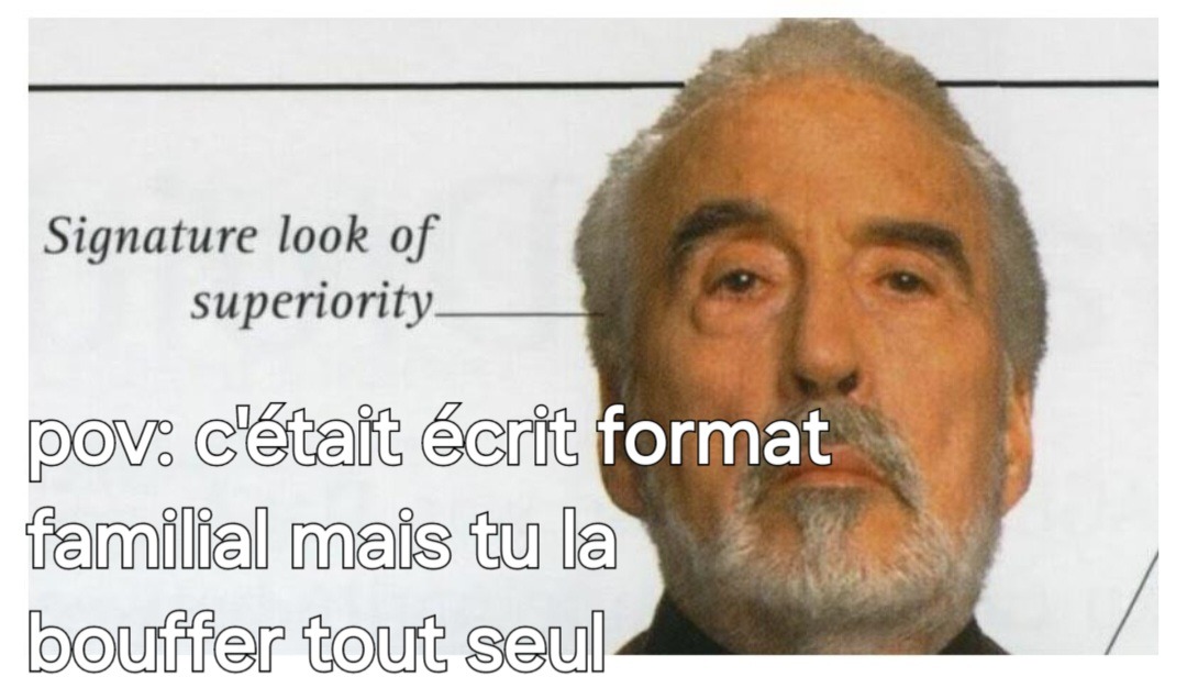 Supériorité - meme