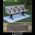 In memory of Lenny, who hated fat people