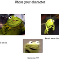 Choose your character