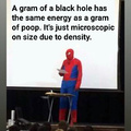 Gram of Blackhole Poop