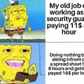 Security guards everywhere are under paid.