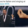 italia siendo italia en eurovisión
