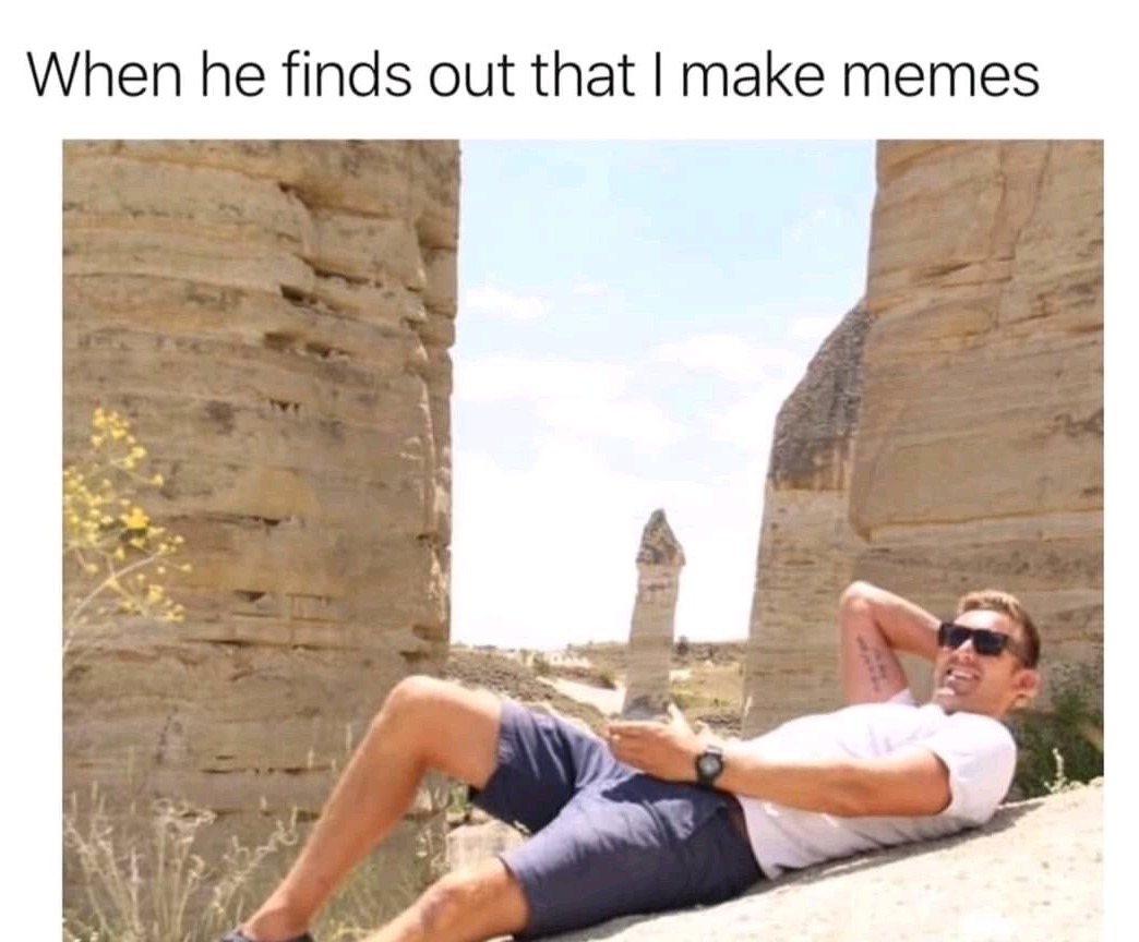 He wishes - meme