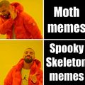 Skeleton > Moth