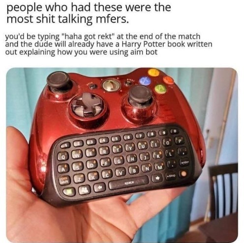Xbox 360 keyboard - meme