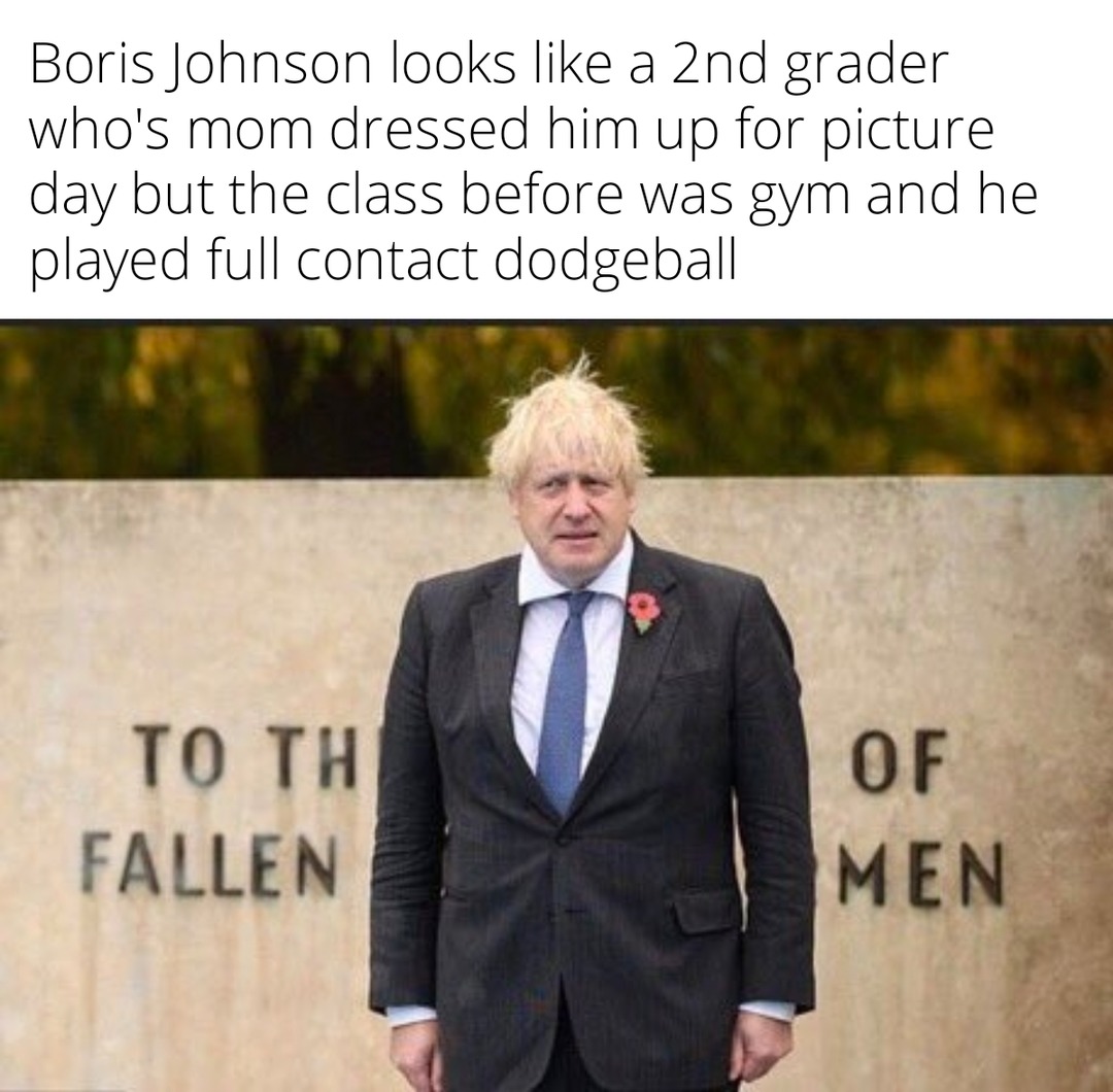 Poor Boris - meme